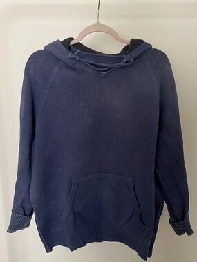 Gap Hand-Dyed Knit Hoodie - M